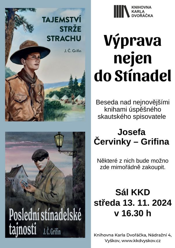 Beseda s Grifinem ve Vy�kov� 2024