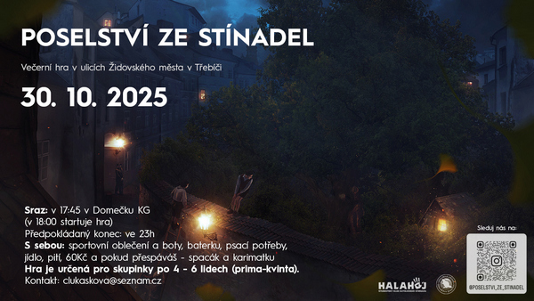 Poselství ze Stínadel 2025 Poselství ze Stínadel 2025