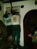 P�ib�jen� banneru v �etnick� stanici v Kolo�av� (Po stop�ch 
